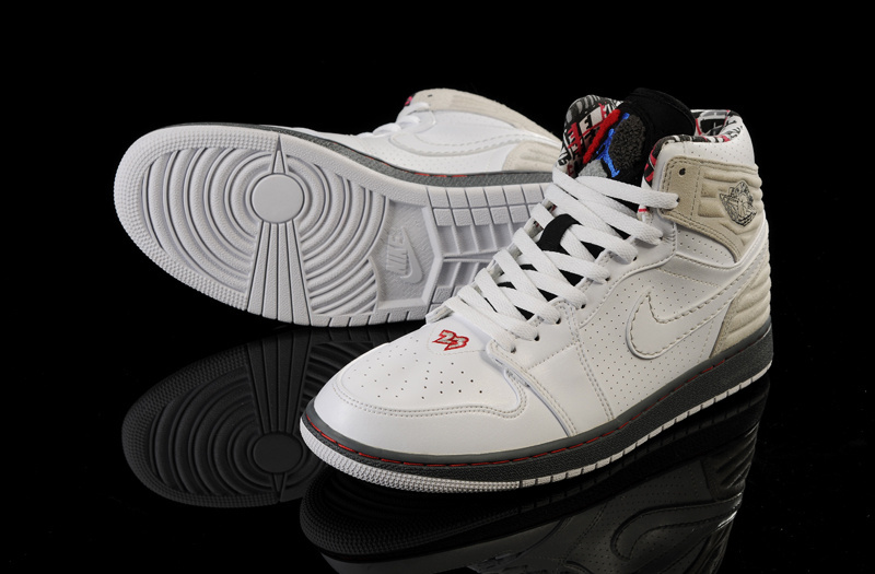 Air Jordan 1 Men Shoes White Online
